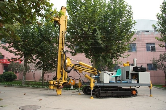 Slope Deep Foundation Civil Construction Drilling Rig And Engineering 50-200m